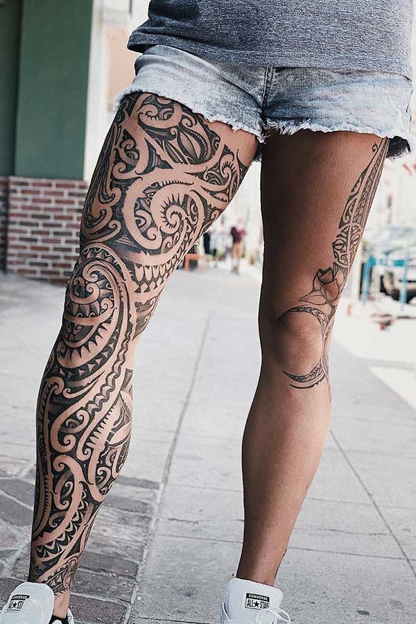 Leg Tattoo Design Ideas