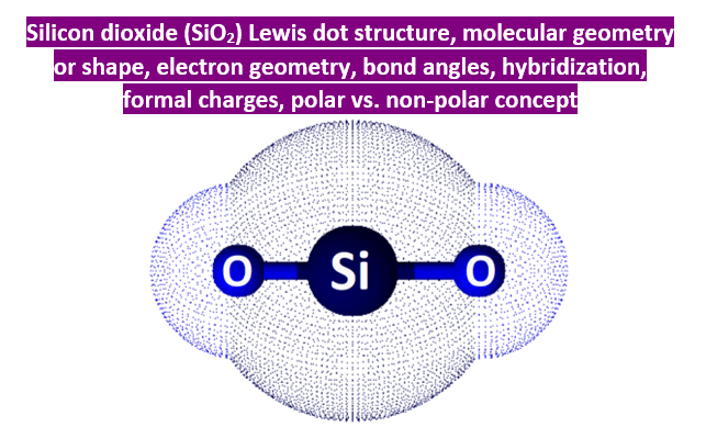 SiO2 lewis structure molecular geometry