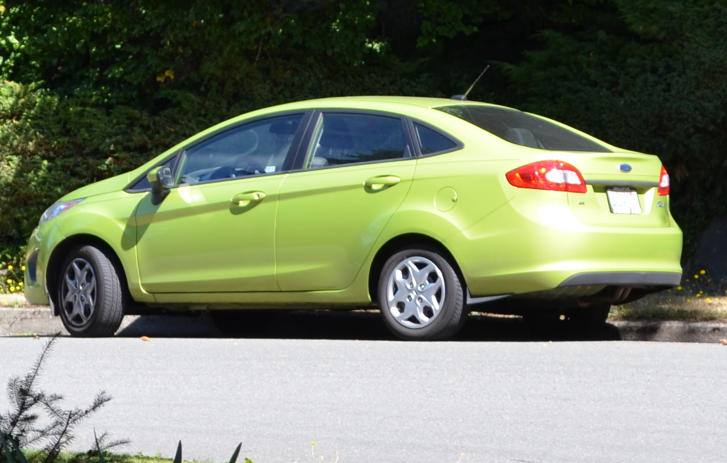 Ford Fiesta Lime Green