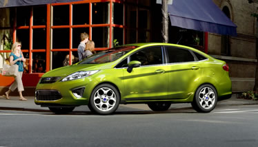 Ford Fiesta Lime Green