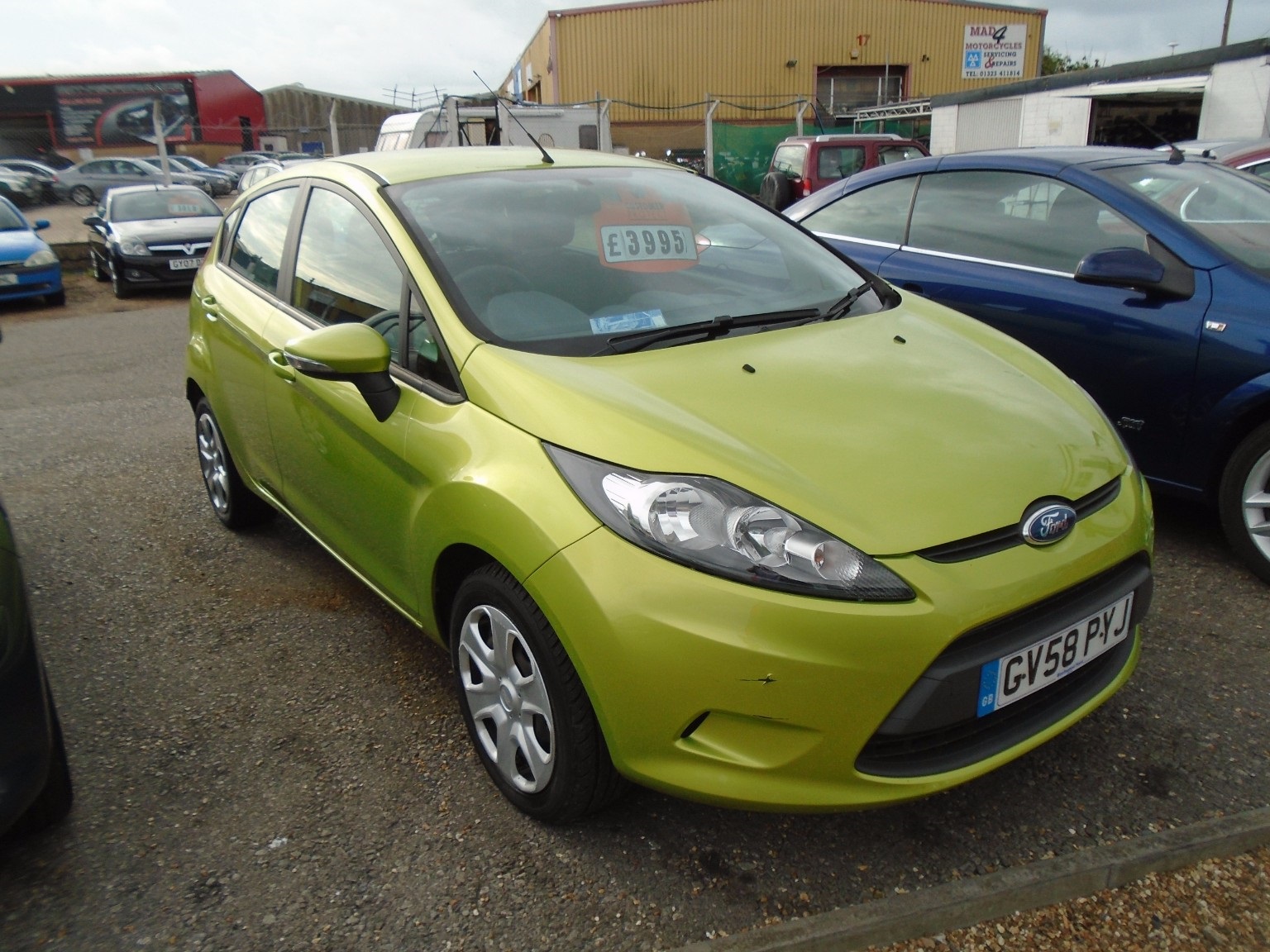 Ford Fiesta Lime Green