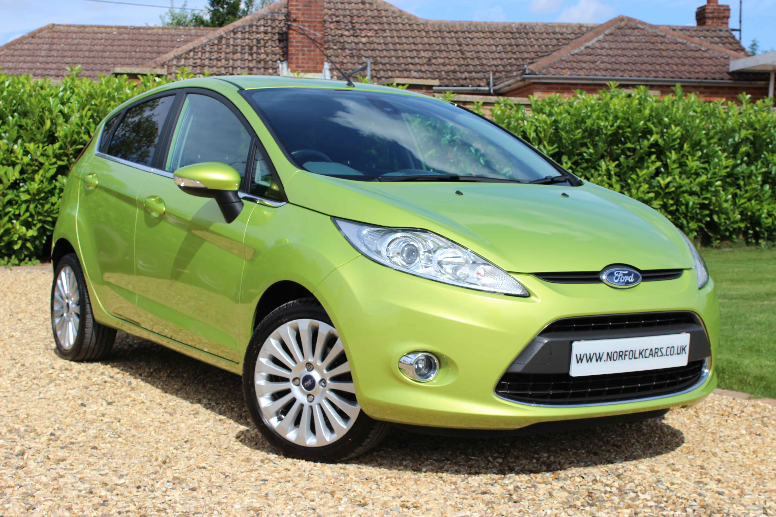 Ford Fiesta Lime Green