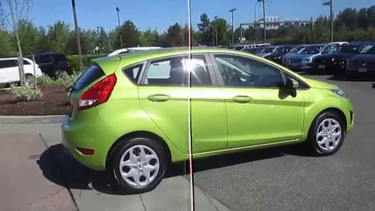 Ford Fiesta Lime Green