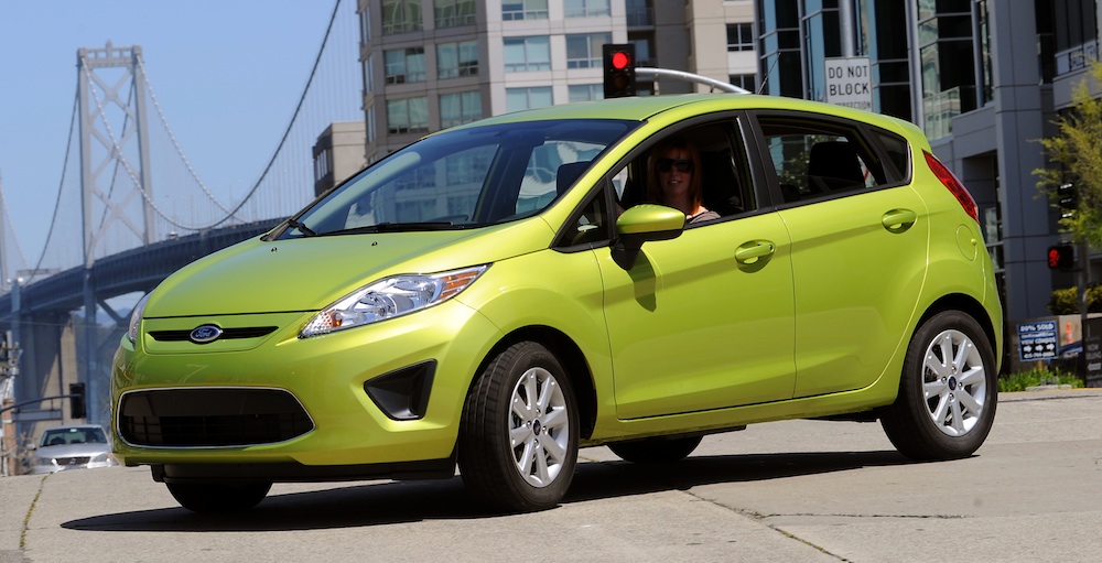 Ford Fiesta Lime Green