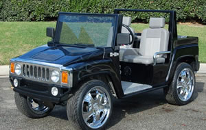 Hummer Golf Cart