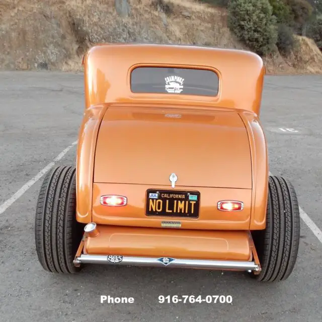 1932 FORD CHOPPED FENDERLESS COUPE for sale