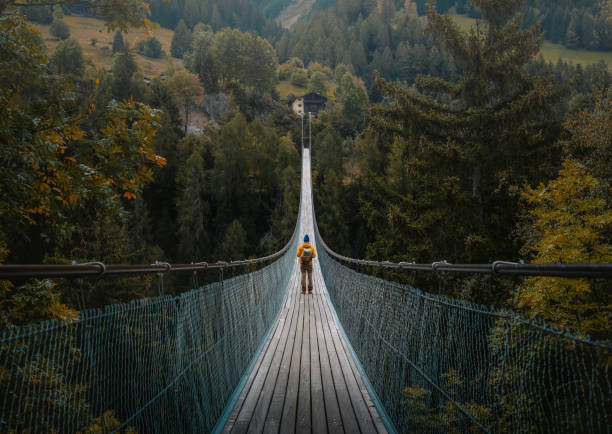 Goms suspension bridge