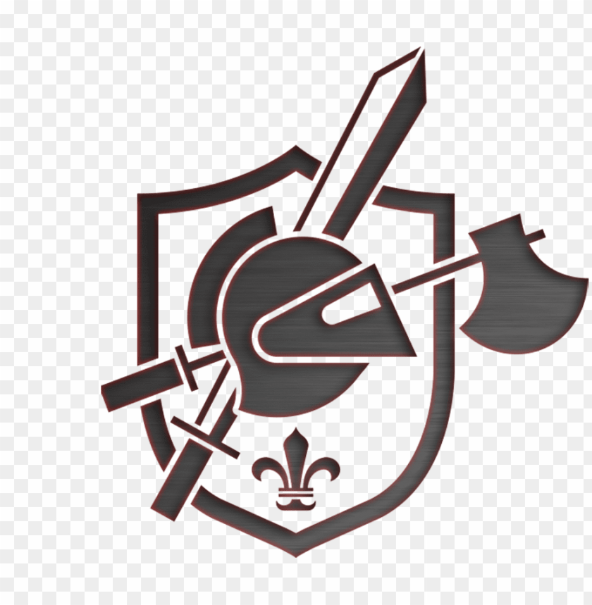 Army Black Knights Logo PNG Transparent Background