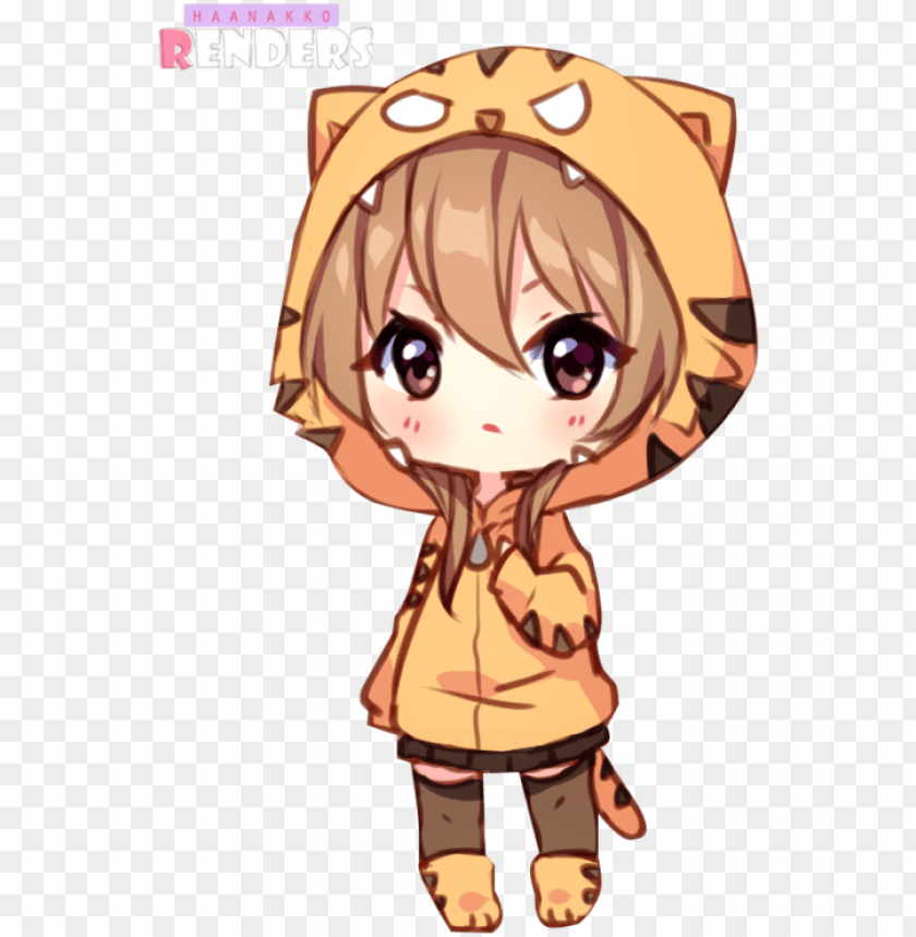 Cute Chibi Girl Anime Png Image With Transparent Background Toppng