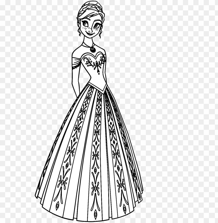 63 Princess Coloring Pages Frozen  Latest Free