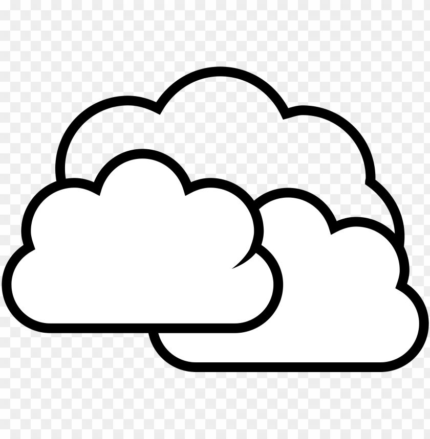 Free download | HD PNG drawn cloud png cartoon cloudy clipart black and ...