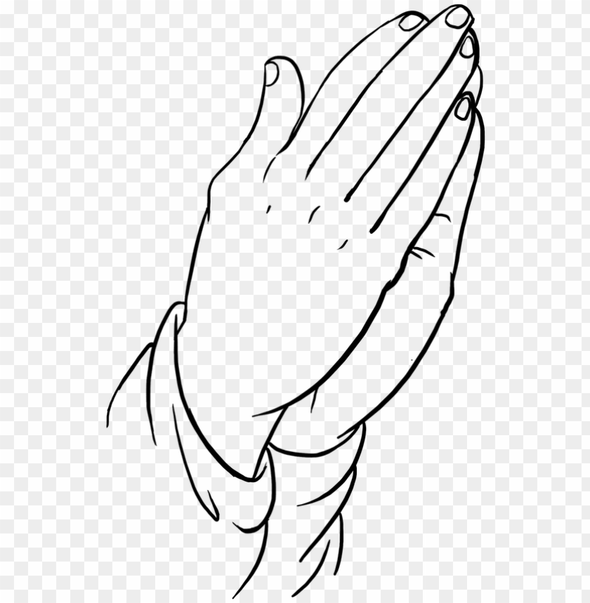 easy drawing guides on twitter - praying hands drawing easy PNG image with  transparent background | TOPpng