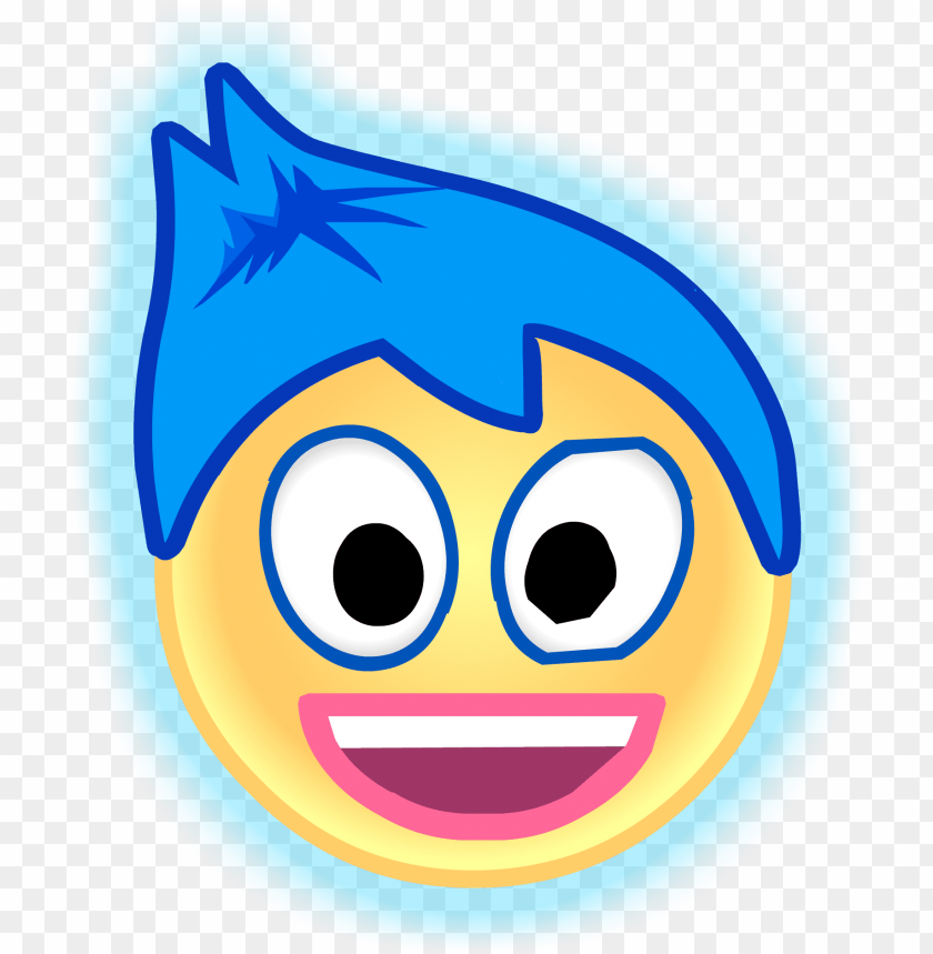 Inside Out Joy Emotns PNG Transparent Background