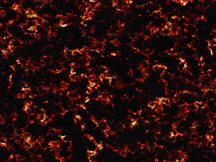 Lava Fire Dark Abstraction Background