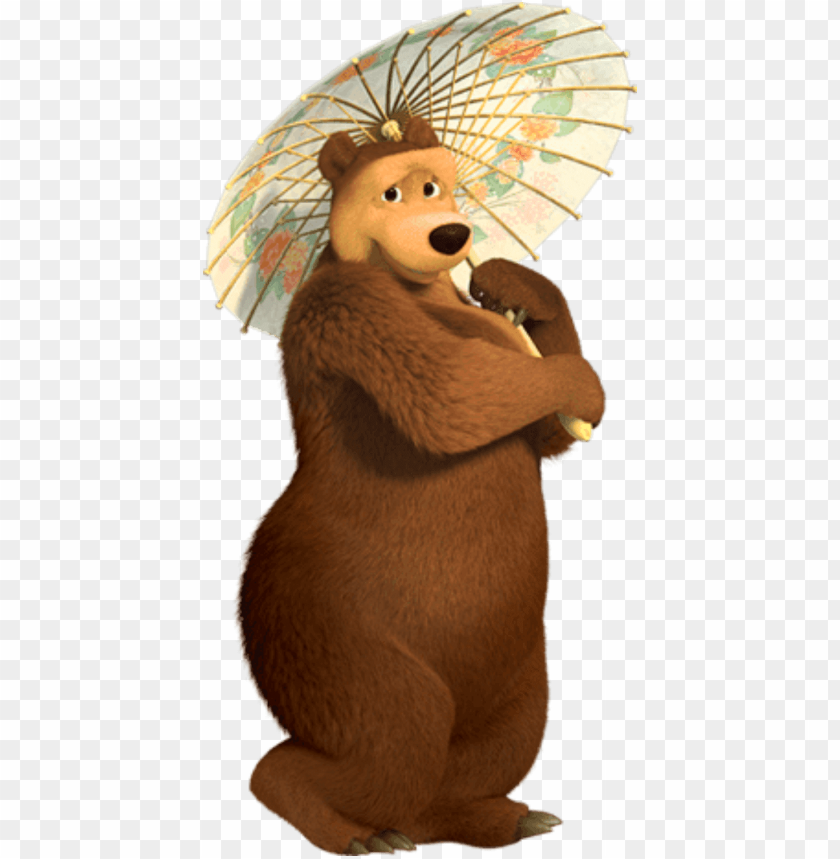 Thumb Image - Masha And The Bear Bear PNG Transparent With Clear ...