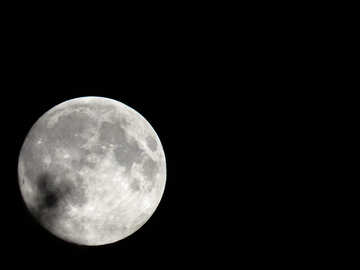 Moon background on desktop №24180