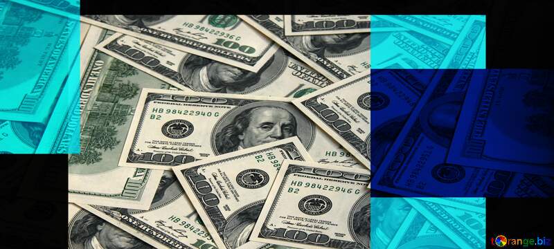 Money  blue background №54848