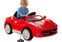 A battery–powered car is every child's dream