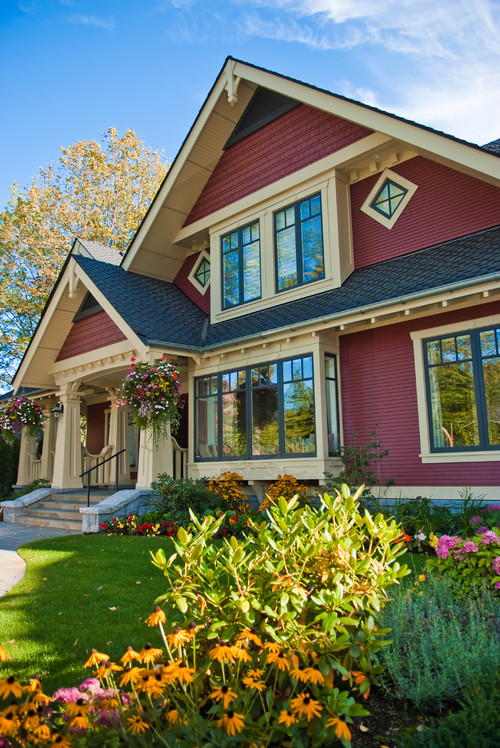 Red Craftsman House