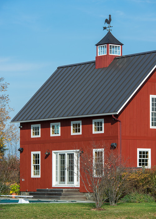 Converted Red Barn House