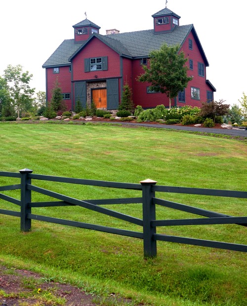 Rustic Red Barn Style Home