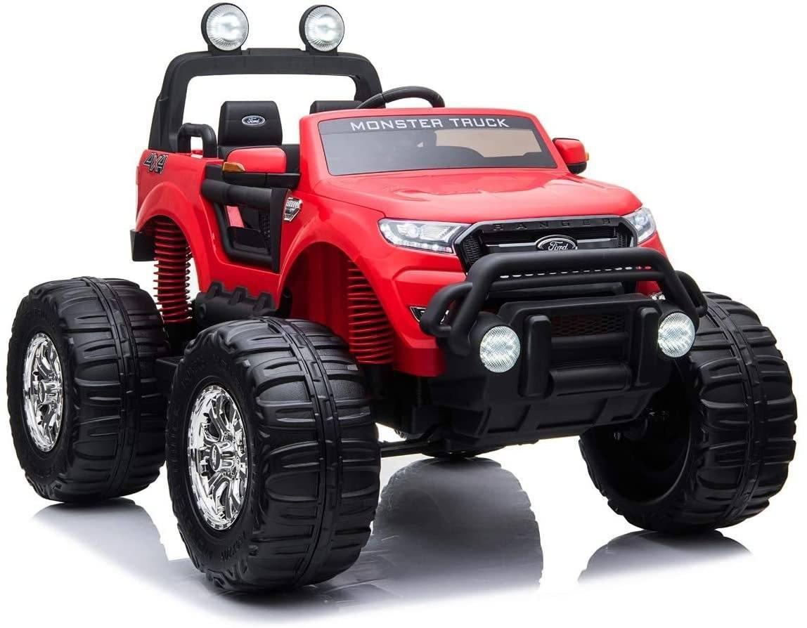 RICCO 12V Ford Ranger Licensed Monster Truck 4 Motors Kids Electric Ri ...