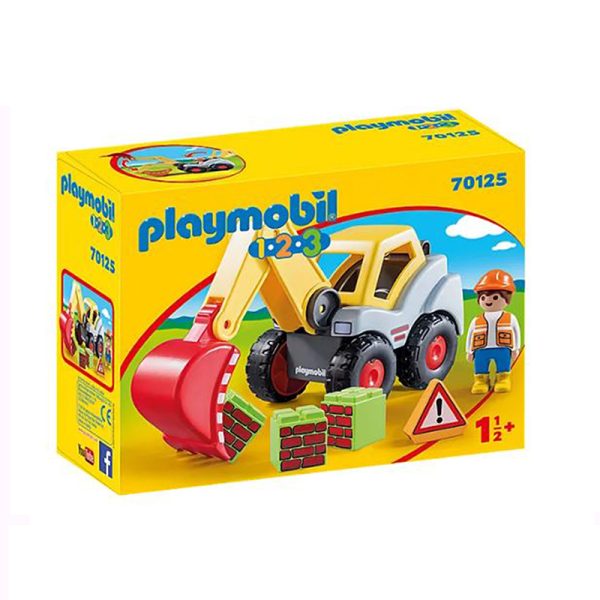 PLAYMOBIL 123 EXCAVATOR