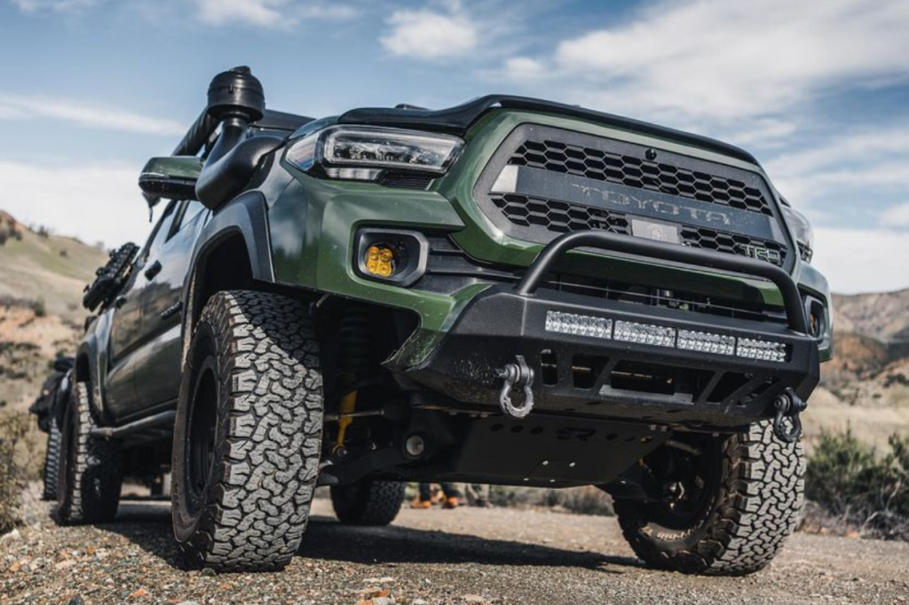 3rd Gen Tacoma With Bullet Proof Fabricating Custom Grille