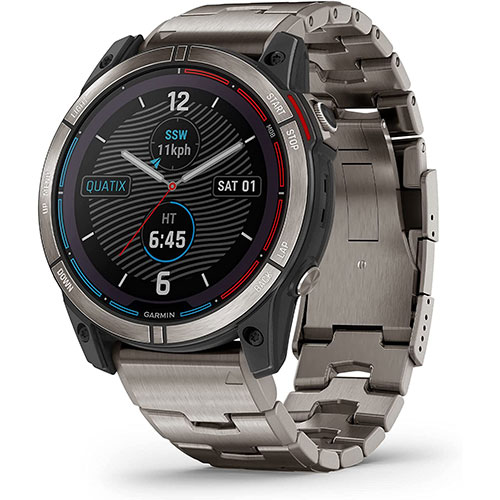 Garmin quatix 7X Solar GPS watch