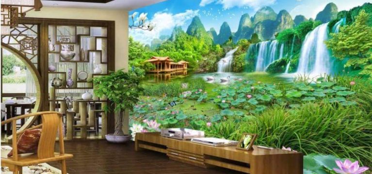 Xu hướng trang trí giấy dán tường và tranh dán tường sang trọng