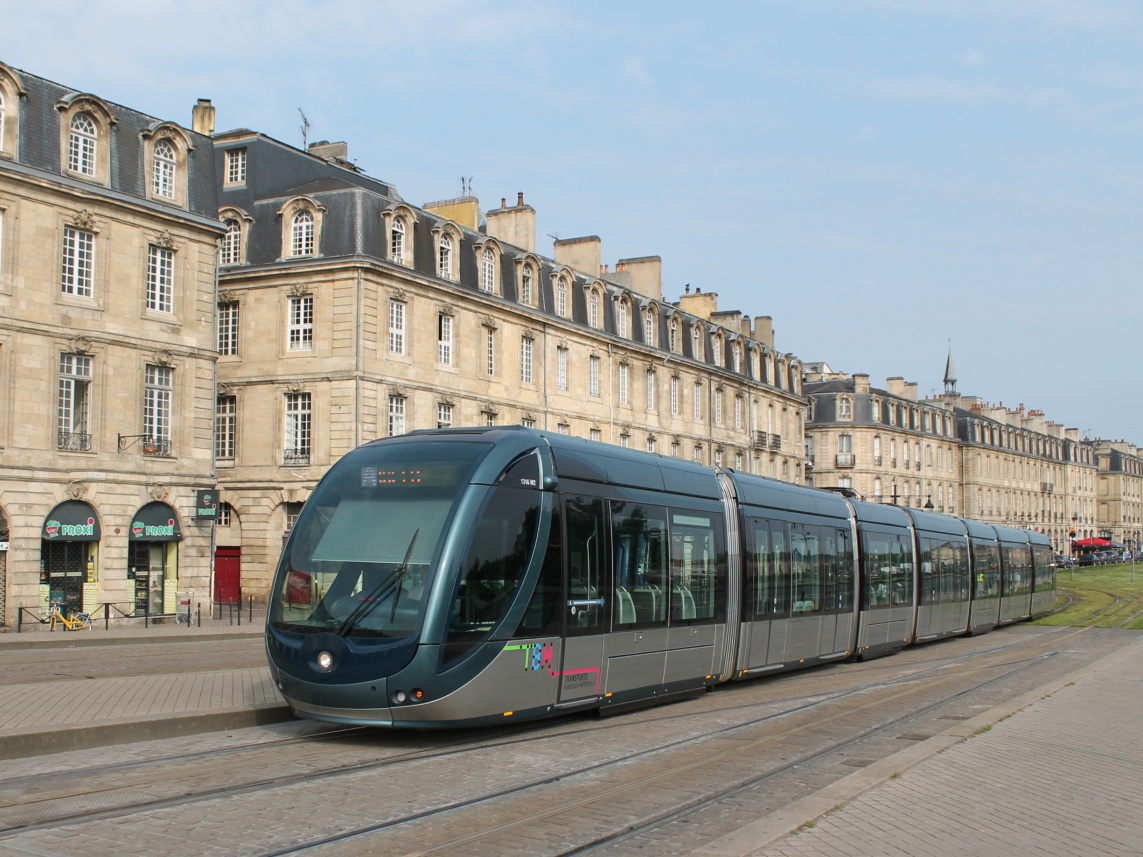 Bordeaux, Alstom Citadis 402 # 1316 — Photo — Urban Electric Transit