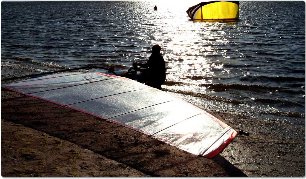 Kite Surfing in Lakshdweep