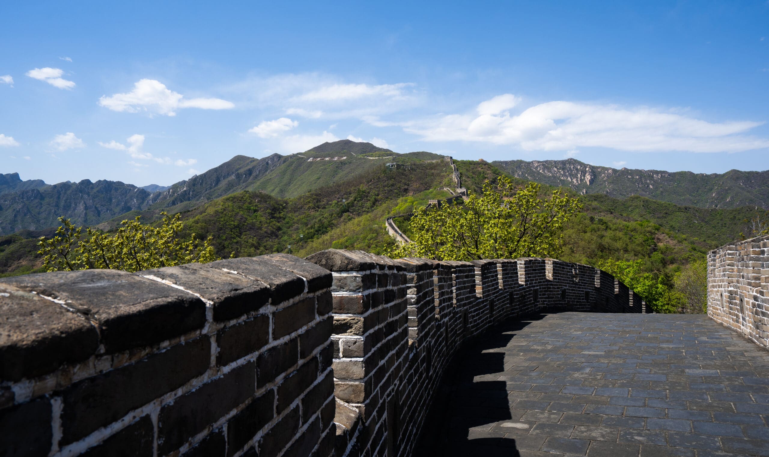 Camping on the Great Wall of China