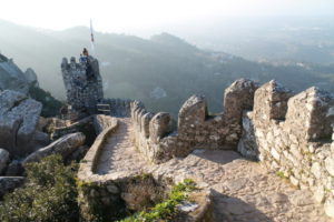 Moorish Castle in Sintra Portugal