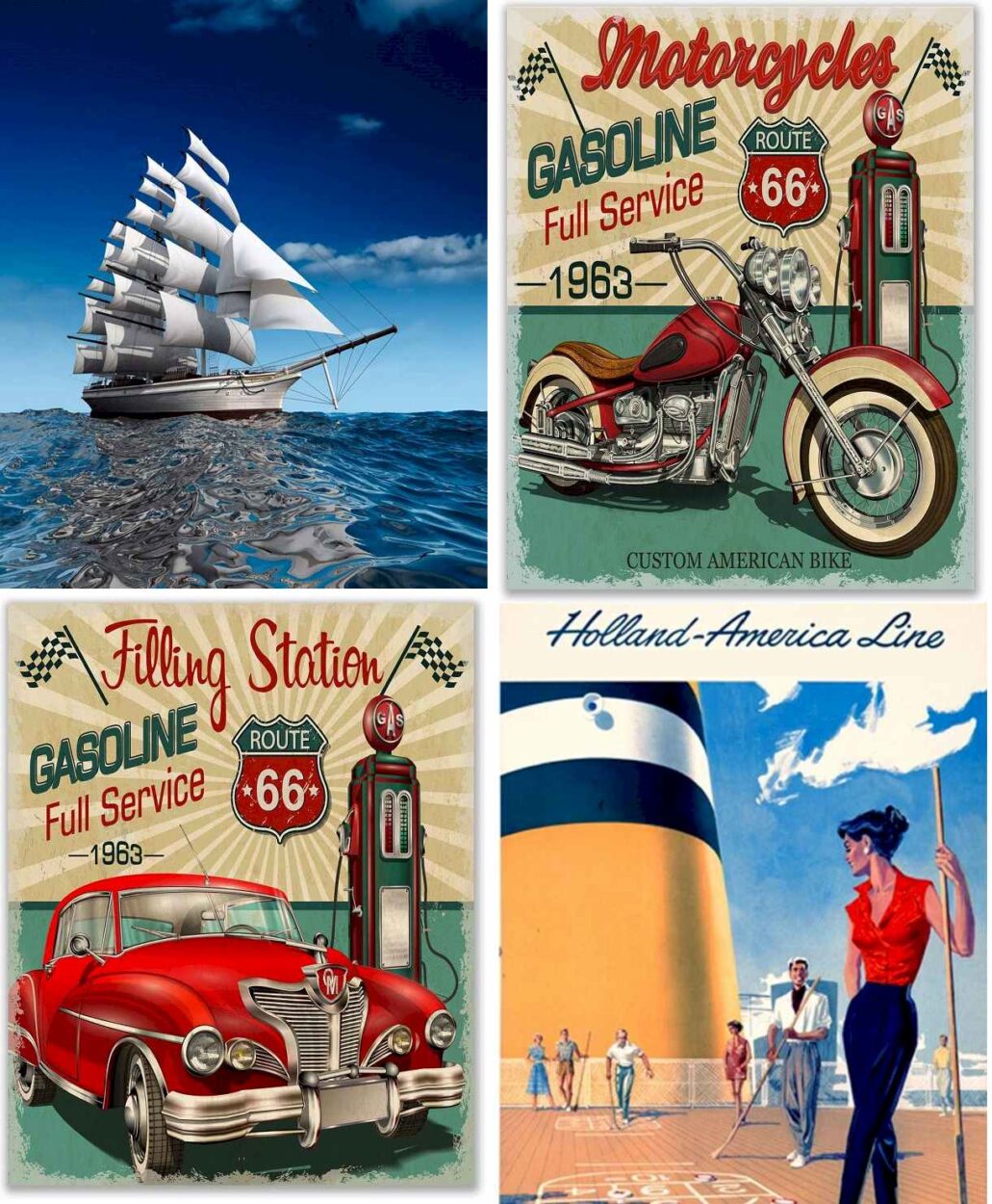 Vintage poster Ads