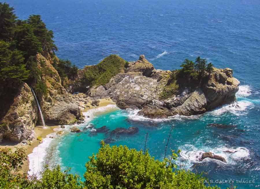 Big Sur stop on the drive from LA to San Francisco