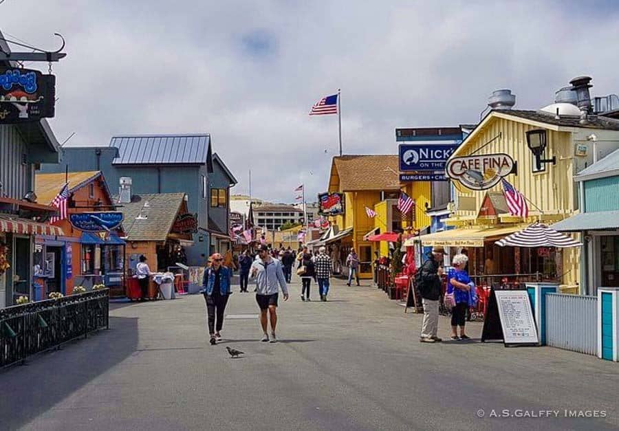 Cannery Row in Monterey