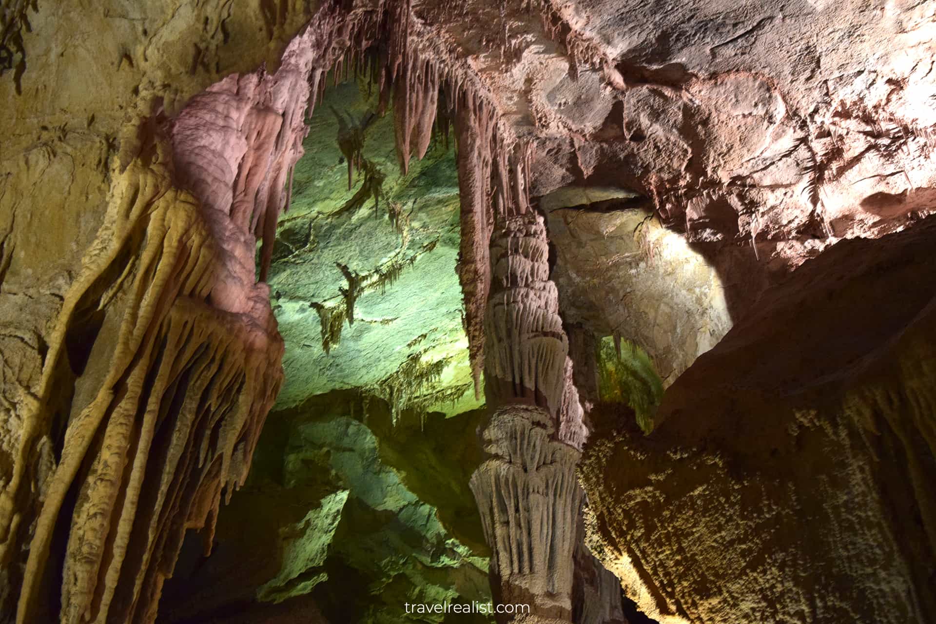 Views from Lehman Caves tour in Great Basin National Park, Nevada, US