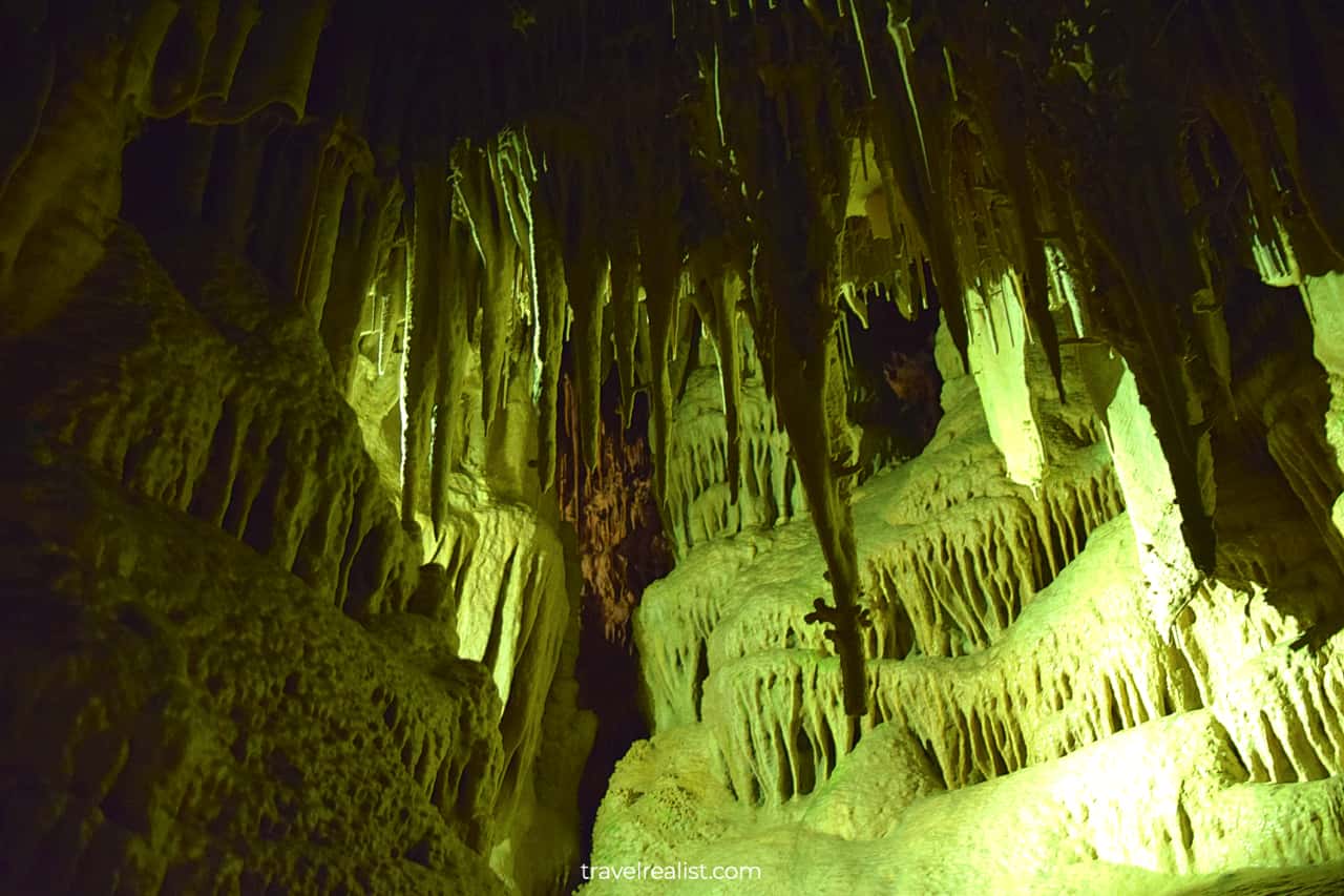 Views from Lehman Caves tour in Great Basin National Park, Nevada, US