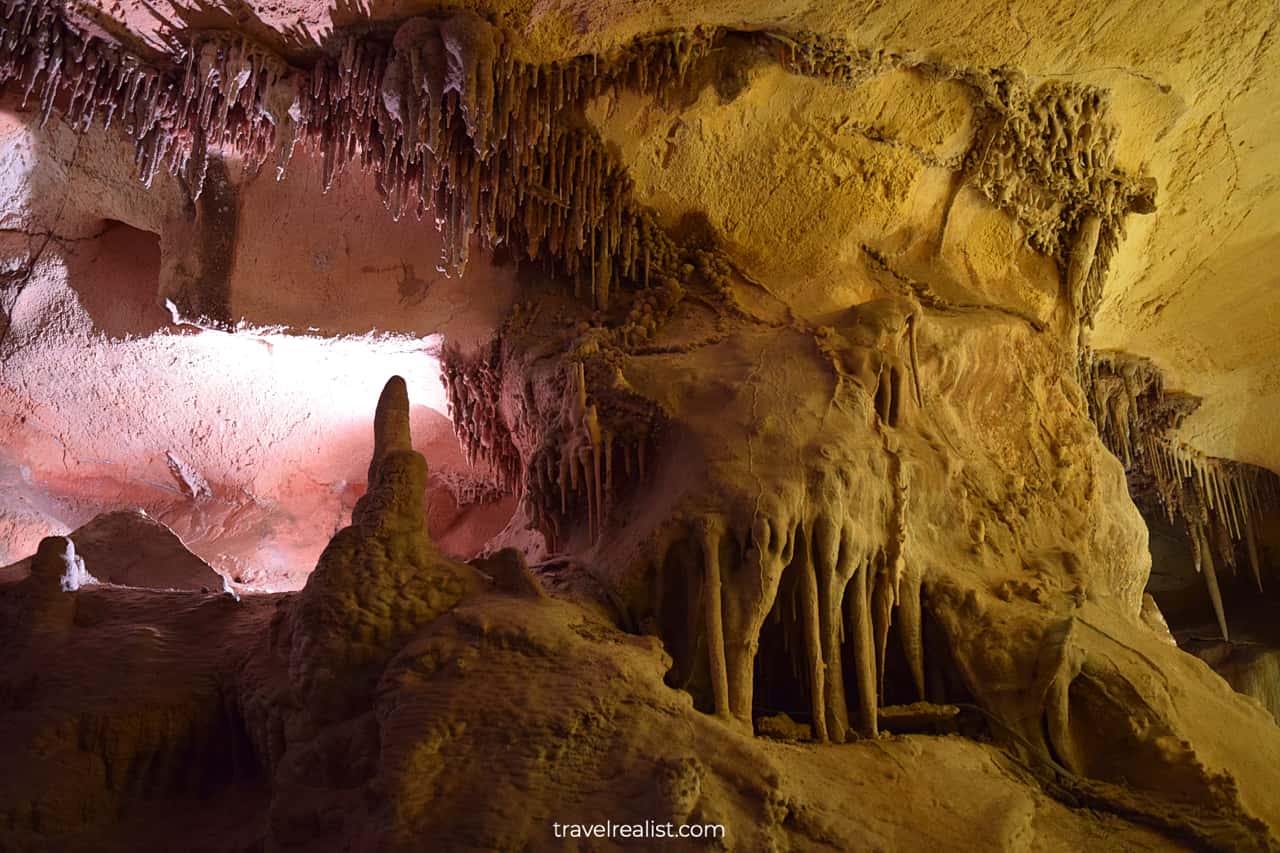 Views from Lehman Caves tour in Great Basin National Park, Nevada, US