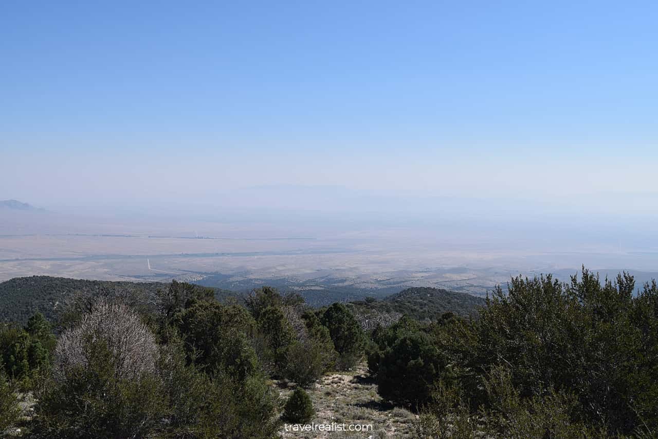 Wheeler Peak Scenic Drive in Great Basin National Park, Nevada, US