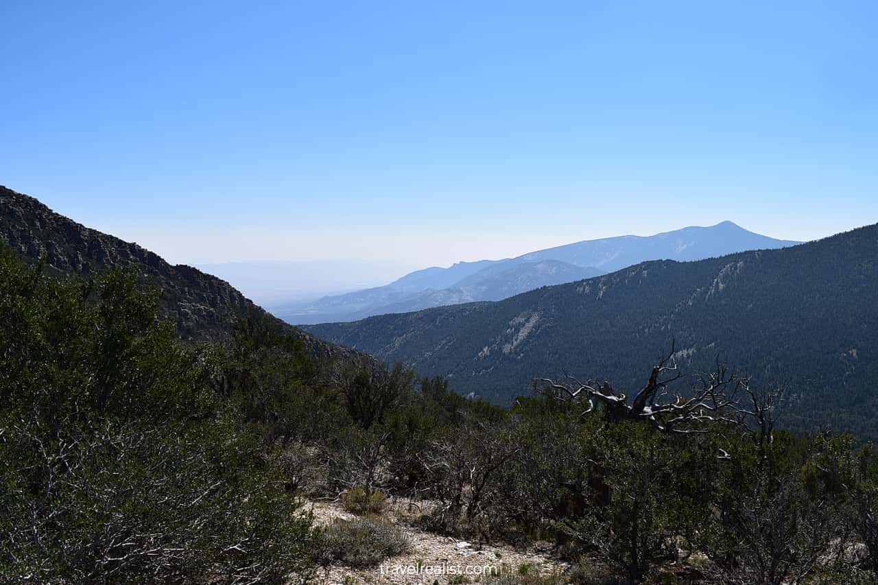 Mather Overlook in Great Basin National Park, Nevada, US