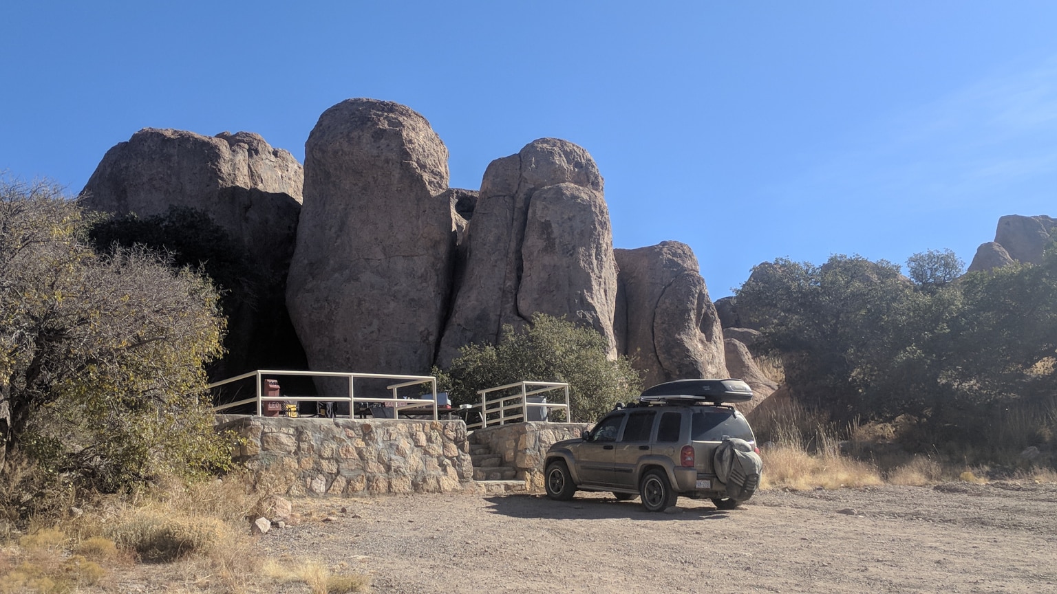 Home base at City of Rocks State Park- New Mexico