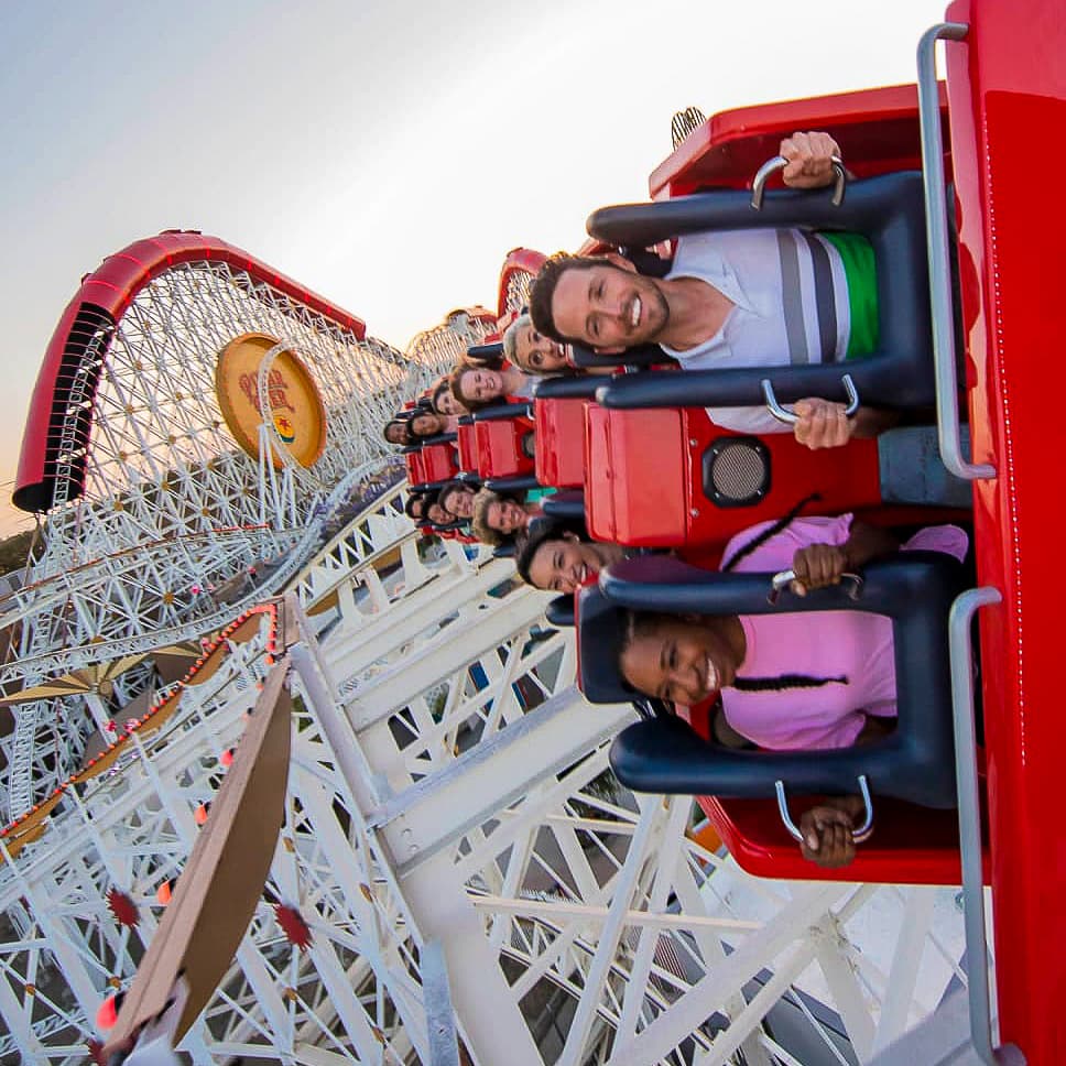 Incredicoaster is one of the scariest rides at Disneyland