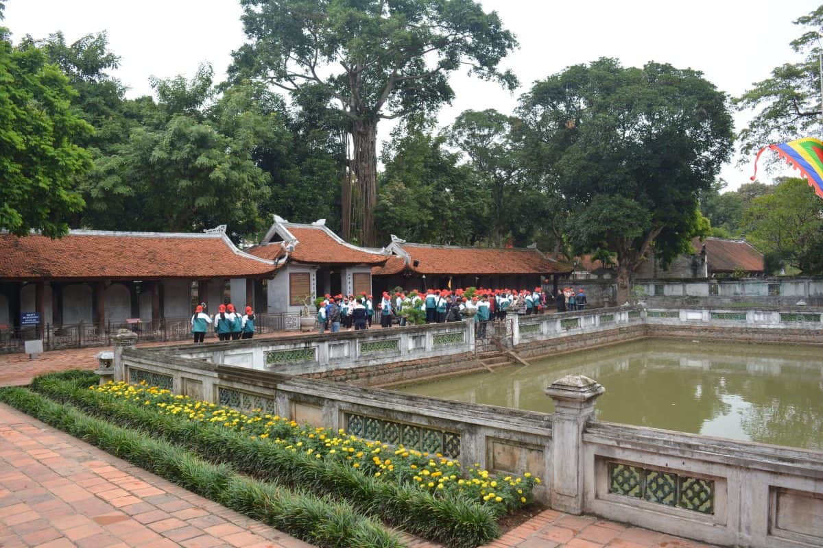 Temple of Literature in Hanoi