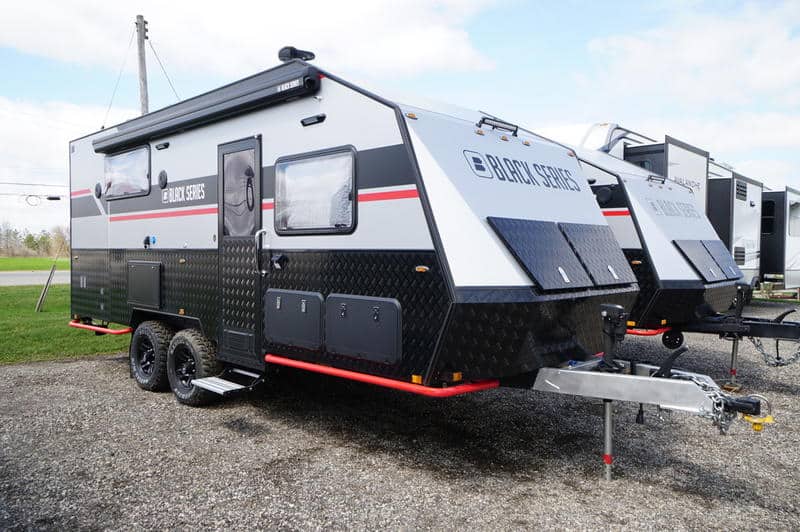 Black Series off-road travel trailer