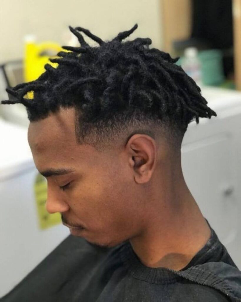 Drop Fade Dreads