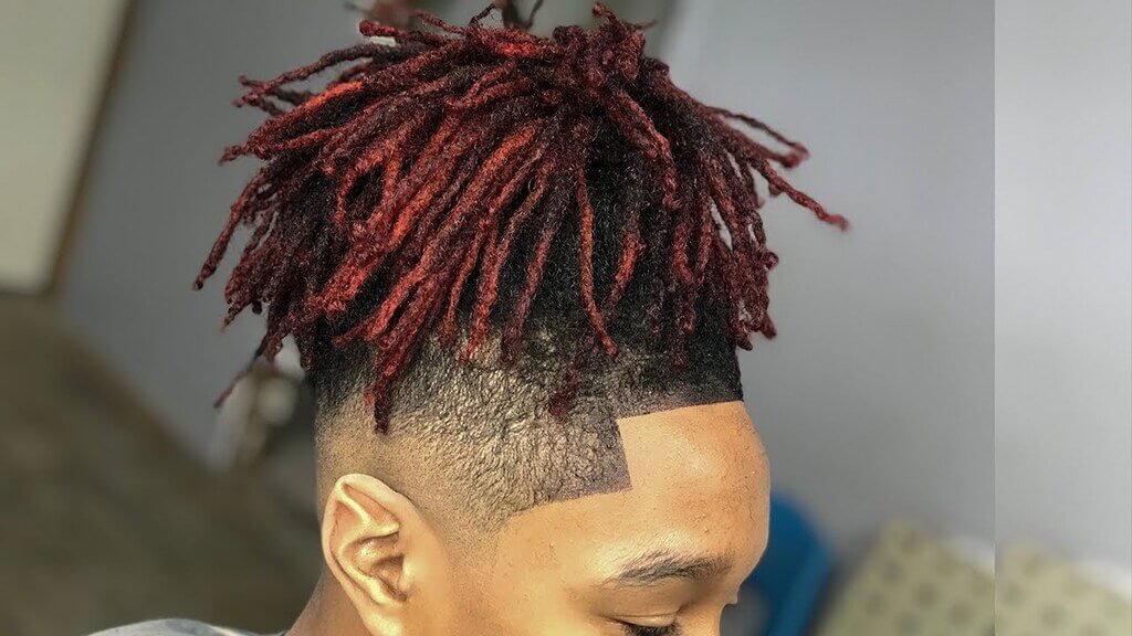 Drop Fade Dreads