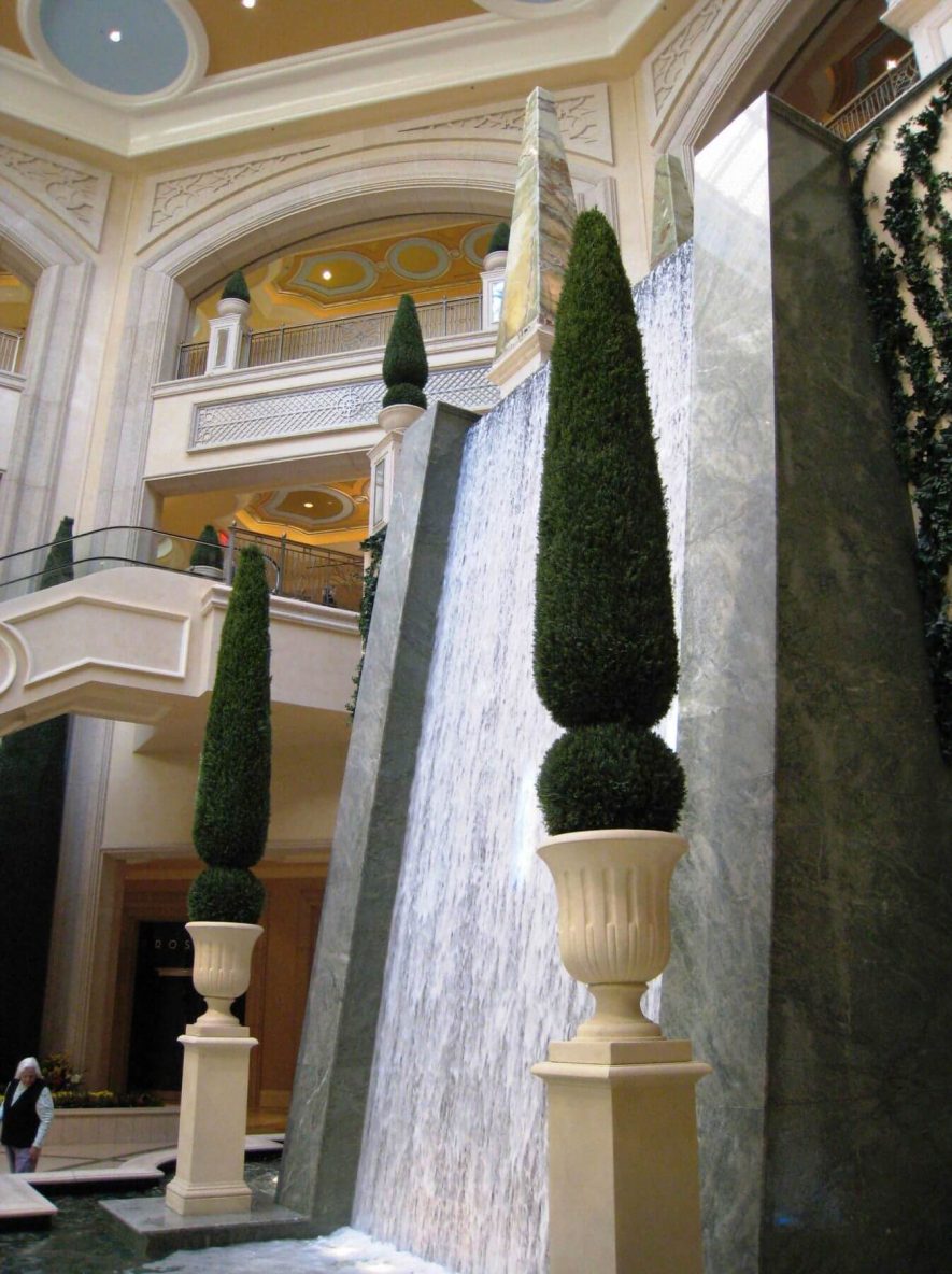 Fabricated Juniper Topiaries