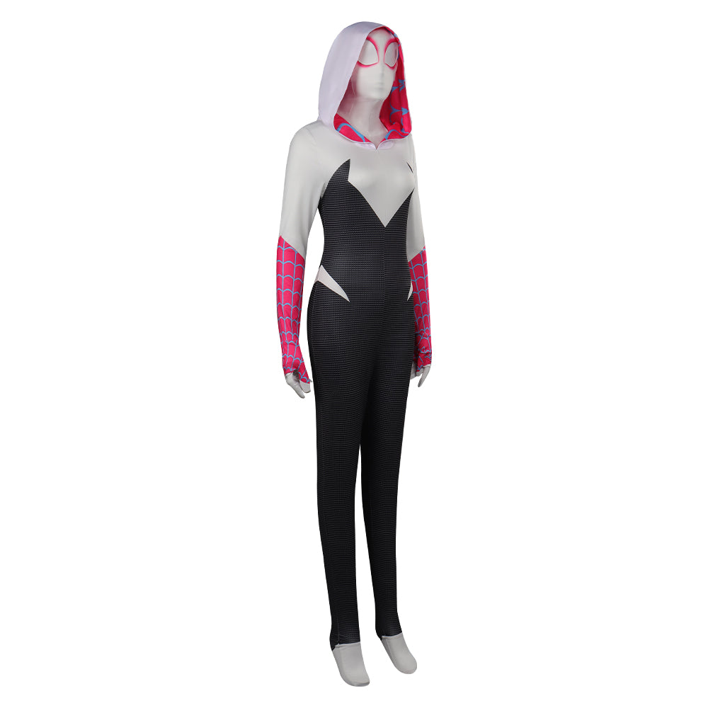 Spider-Man: Across The Spider-Verse Gwen Stacy Cosplay Costume Hallowe ... image.